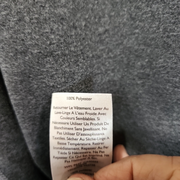 Men's Eddie Bauer gray t suit shirt sleeve FREEDRY 2XL - Picture 6 of 9